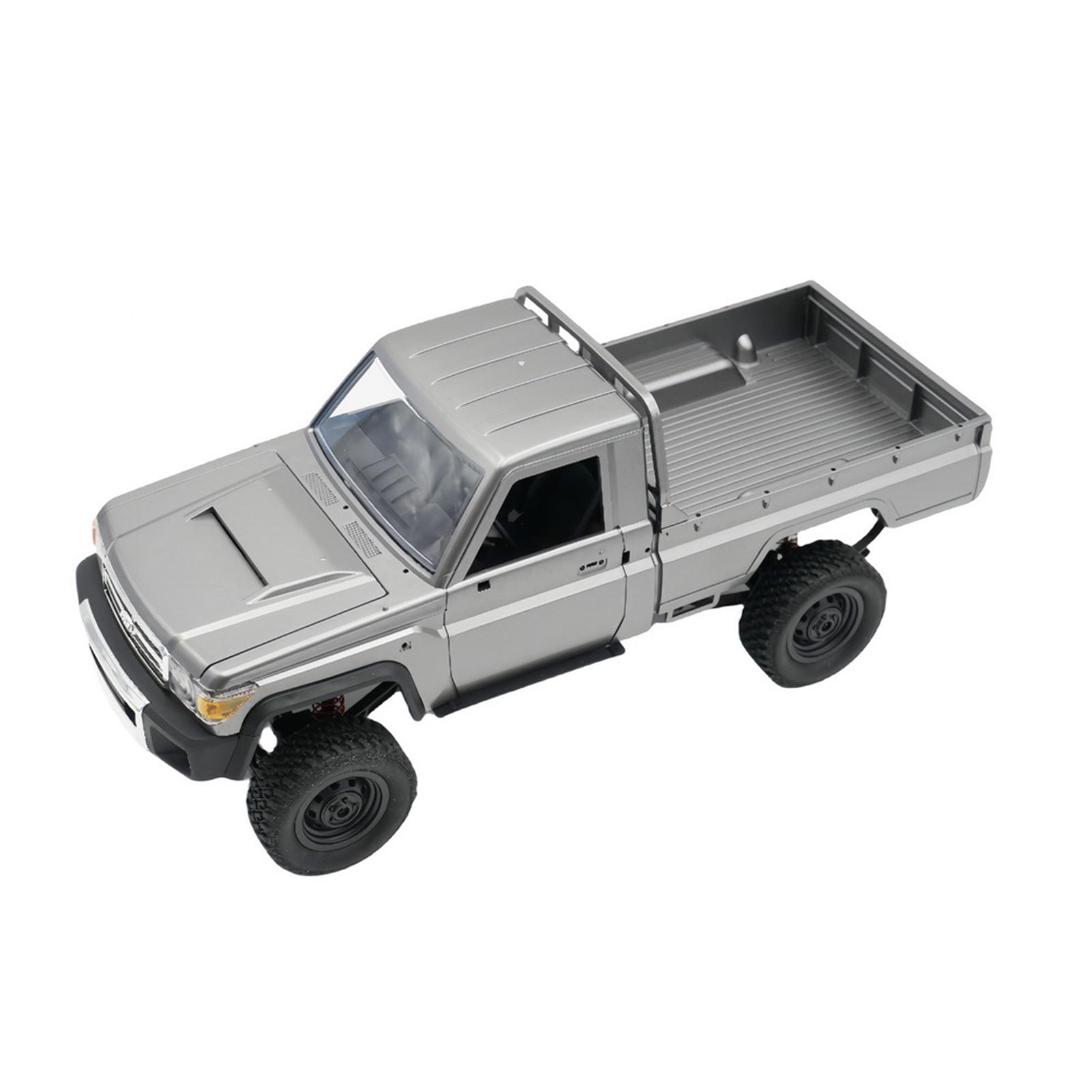 

1 12 2.4GHz Remote Control Pickup Truck All Terrain Proportional Remote Control Truck with Function Two Variable Speed, серебряный