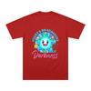 Theres No Sunshine Only Darkness Cartoon Print T Shirts Lumaleees Harajuku Funny Comfortable Tees Women Unisex Pure Cotton Clothes