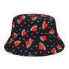 Modny Kapelusz Bucket z Nadrukiem Hip Hop Letnie Męskie Kapelusze Rybackie Kapelusze Damskie Kapelusz Plażowy Unisex Kapelusz Panama Damski