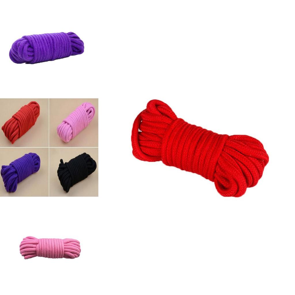 Sex Toy Corda Rossa Bondage Nylon Rope 5 Metri Sexyshop Fetish Bdsm Restraint