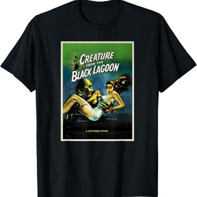 Das Original-Filmposter-T-Shirt zu Das Grauen vom Amazonas