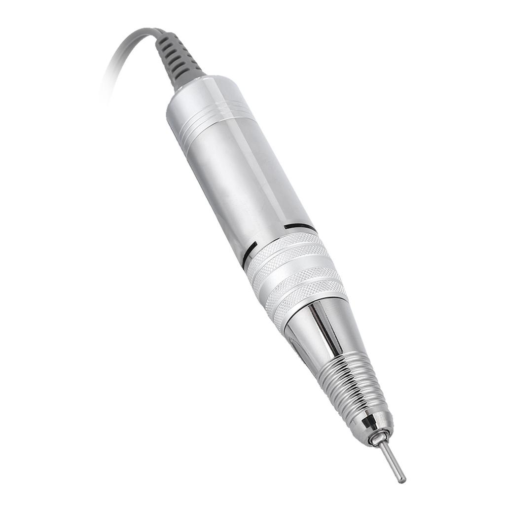Electric Nail Cutter Handpiece, 35000 RPM Manicure Nail Drill with Metal Pen, Manicure Nail File Nail Drill Replacement Handle for Electric Nail Polis