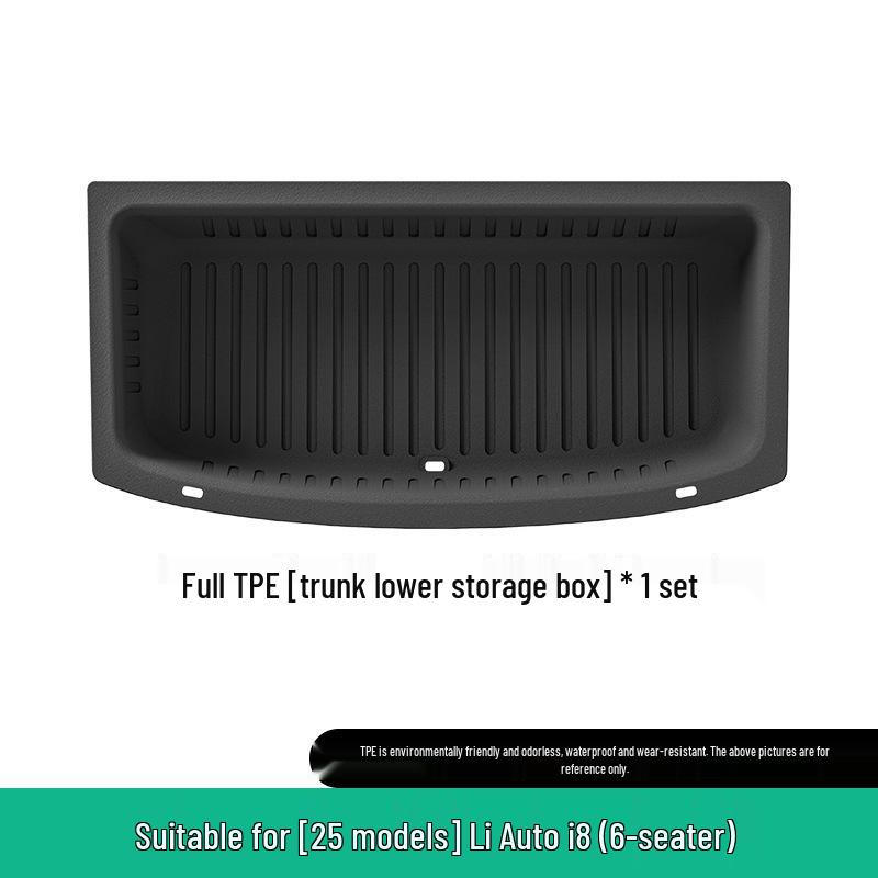 Compatible TPE Floor Mats for 25 Ideal i8 Models: Custom Car, Trunk, and Seat Back Mats