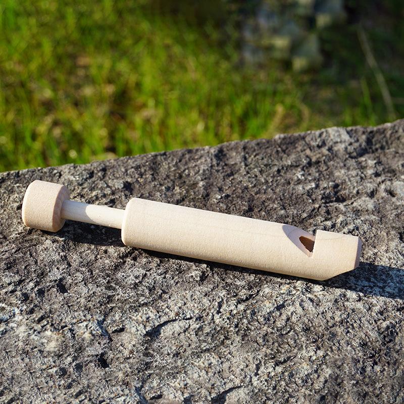 

Handmade Solid Wood Bird Song Tube with Stopper, Portable Handheld Musical Tool, Ideal for Outdoor Fun & Creating Beautiful