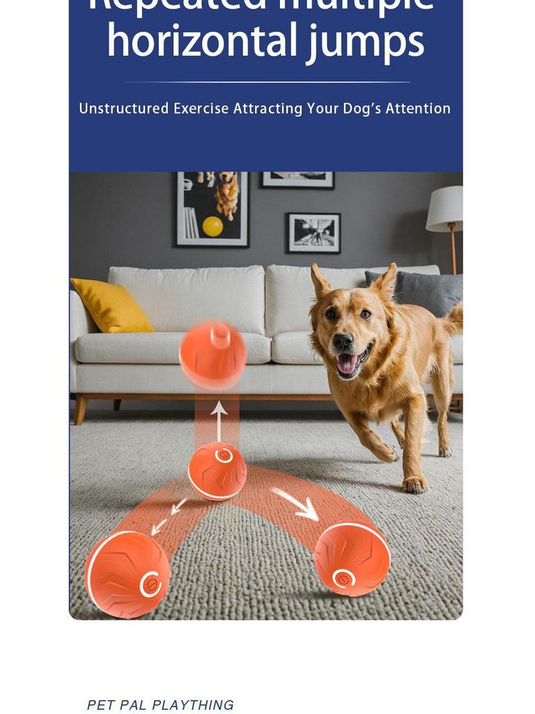 Intelligenter Schwerkraft-Hüpfball: Elektrisches Haustierspielzeug für Selbstbeschäftigung und gegen Langeweile