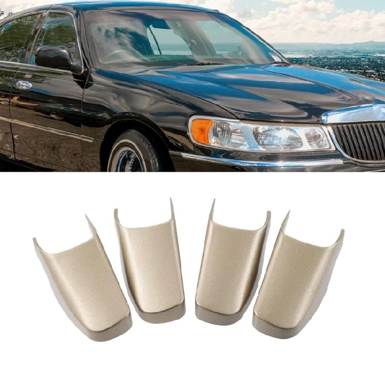 4 Stück Kfz-Außentürgriffabdeckungen für Fahrzeuge 3W1Z5422670AA Korrosionsbeständiges ABS