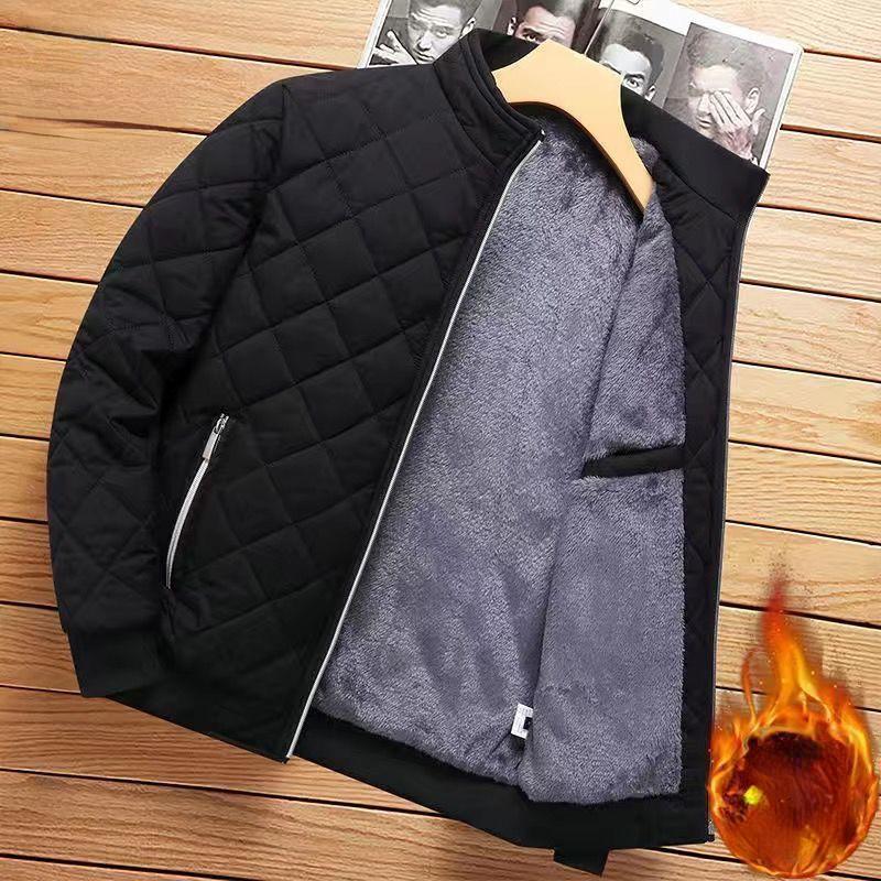 Men's Thickened Cotton Coat Comfortable Sports Cotton Jacket for Winter