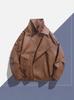 New two-open flight jacket men's spring and autumn live broadcast top leather jacket tooling casual more