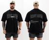 2025 Men's and Women's CBUM T-shirt Summer Fitness High Quality Cotton T-shirt Casual Black Top Oversized Street Short Sleeve