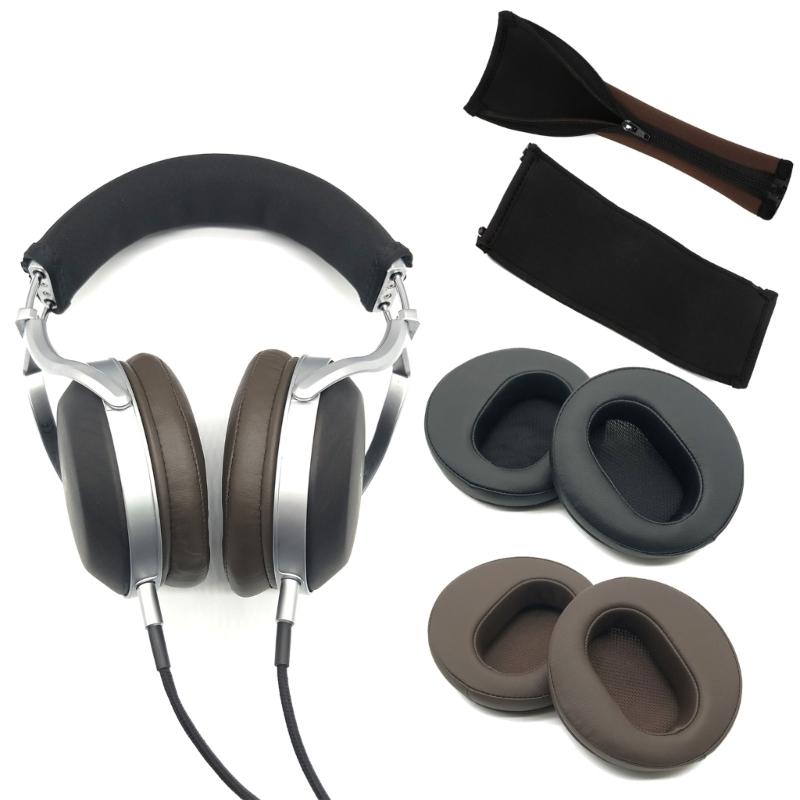 Earpads Memory Sponge Ear Cushions Headband For AH-D2000 D5000 D5200 D7000 D7200 Headphones Ear Covers Optional