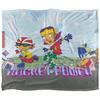 Rocket Power Silky Rollerskates Otto, Reggie & Twister Supersoft Blanket