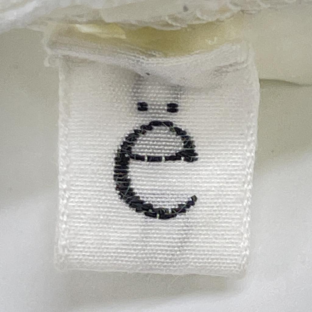 e BIOTOP White sheer tight skirt skirt Not written whiteUsed