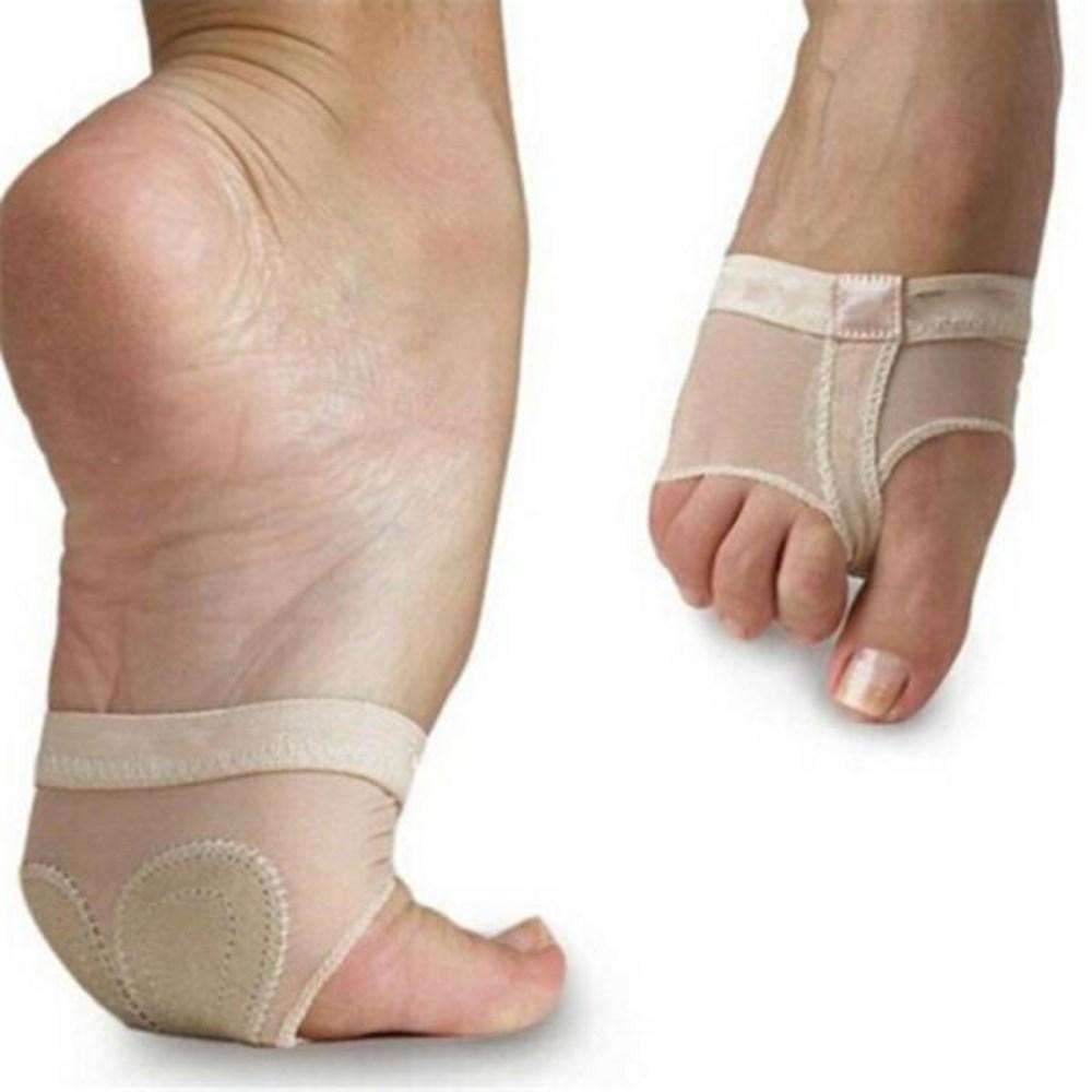 Belly Ballet Half Shoes Split Soft Sole Feet Dance Foot Protection Toe Pads Well Foot Care Tools 1 Pair