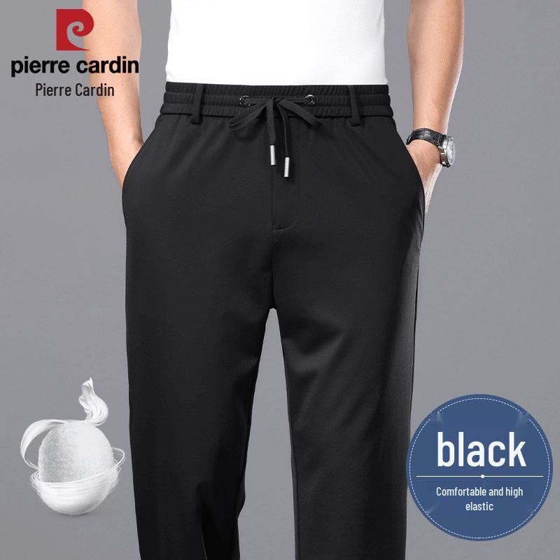 

Pierre Cardin Men s Silk Blend Straight-Leg Casual Pants 3XL