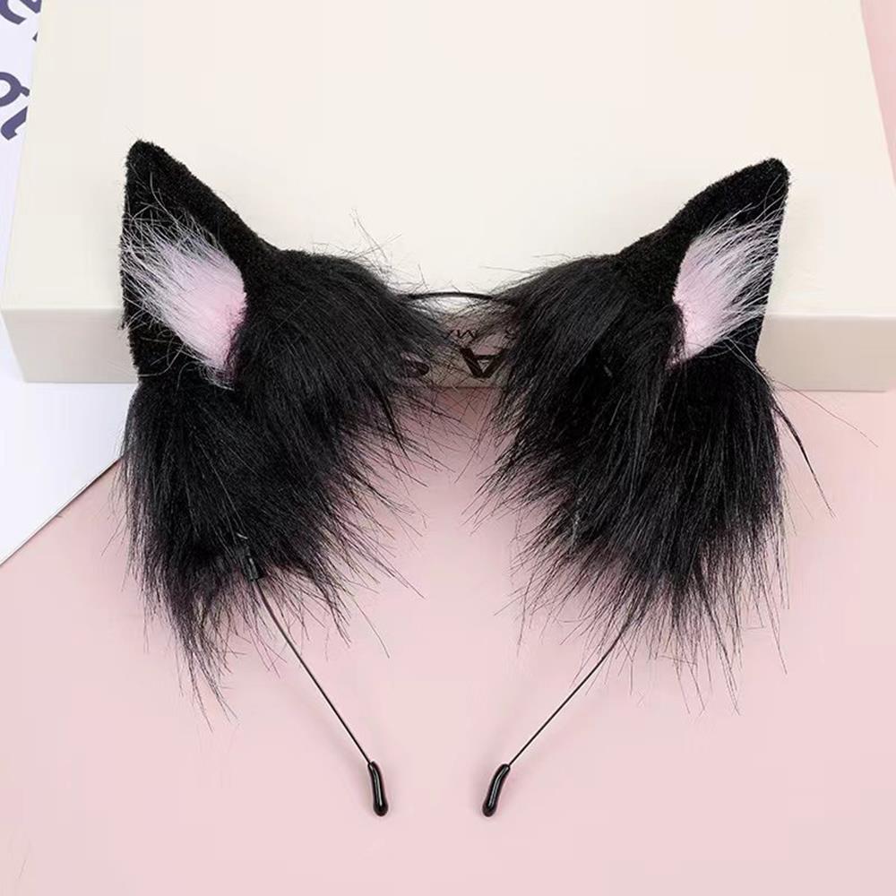 1Pc Halloween Cat Ear Cosplay Headband For Women New Style Cute Hairband For Halloween Christmas Cosplay Party Costume