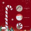 Inflatable Christmas Cane PVC Santa Props for Kids' Holiday Decorations