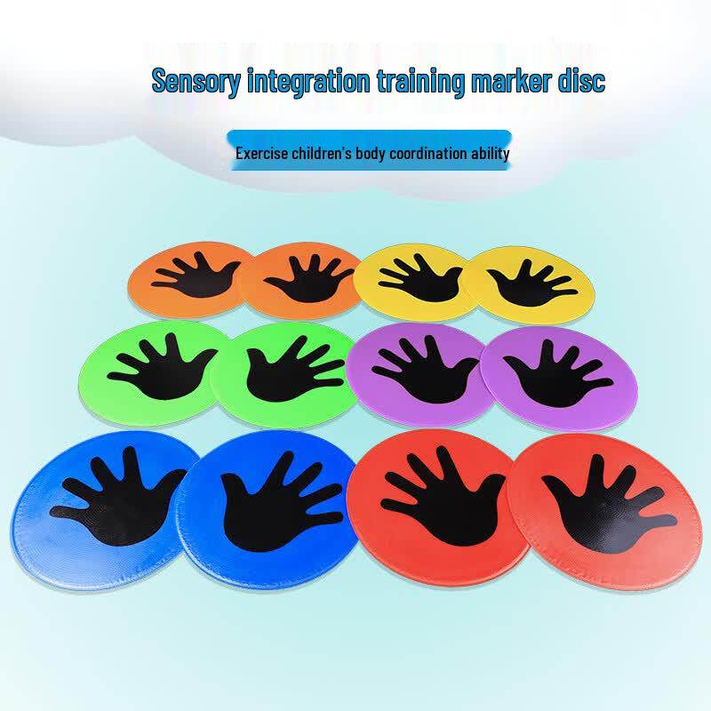 Fengyi 23cm Sensory Training Hand & Foot Markers (5 Pairs)