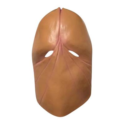 Dick Head Latexová maska ​​Žert Party Kostým Slepice Stag Halloween vtip
