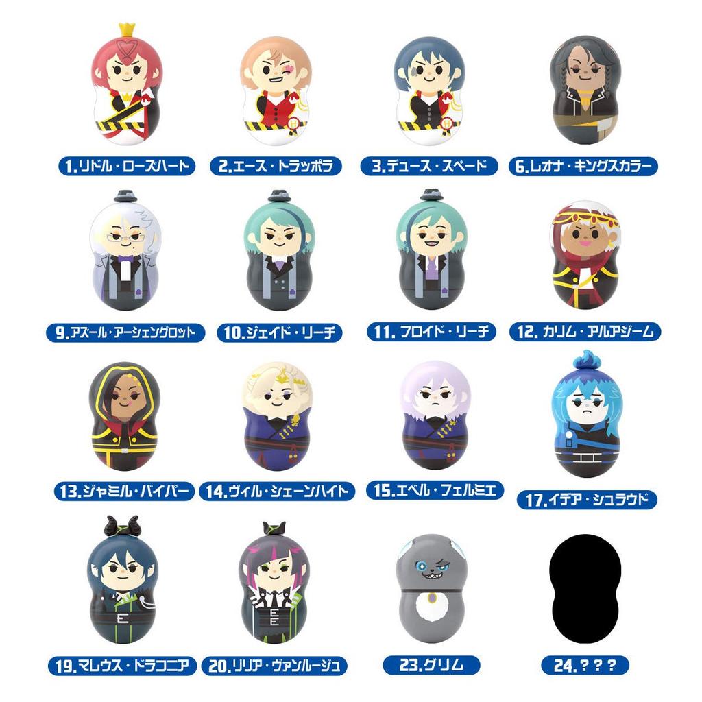 16 Varieties from Coo'nuts Twisted Wonderland (Coo'nuts Disney Twisted Wonderland)