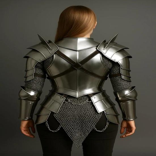 Dámská rytířská ocelová kyrysová zbroj SCA LARP Cosplay kostým Dárek pro matku, sestru, přítelkyni, manželku