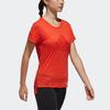 Adidas Ccs Isc Round Neck Pullover Sports Short Sleeve T-Shirt Women T-Shirts Red DW8913
