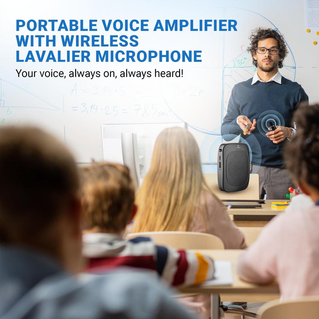 Winbridge Portable Speaker with Compact Ideal for Small and More Speaker, 15W, Headphone, Hands-Free Speaker, Microphone, Speaker, Lectures, Parties,