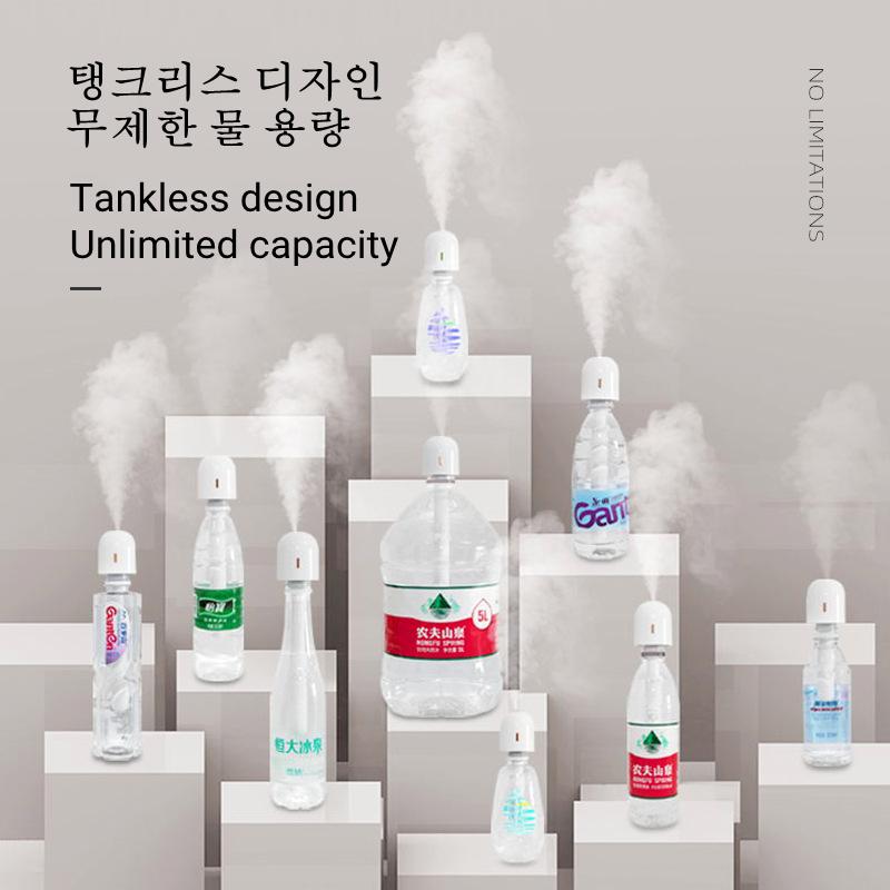 Mini Portable Rechargeable Air Humidifier USB Ultrasonic Cool Mist Maker Fogger For Home Car Wireless Water Aroma Diffuser