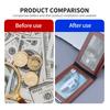 Fashion PU Litchee Pattern Car Men Coin Purse Wallet Card Holder For Opel Insignia Corsa Zafira Mokka Grandland Antara Ampera