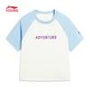 LI-NING Girls' Quick-Dry Raglan Sleeve T-Shirt