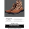 Bottes d'hiver montantes camouflage d'extérieur