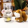 Plush Mini Adorable Animal Dolls For Children With Unique Looks In Various Colors And Materials Soft