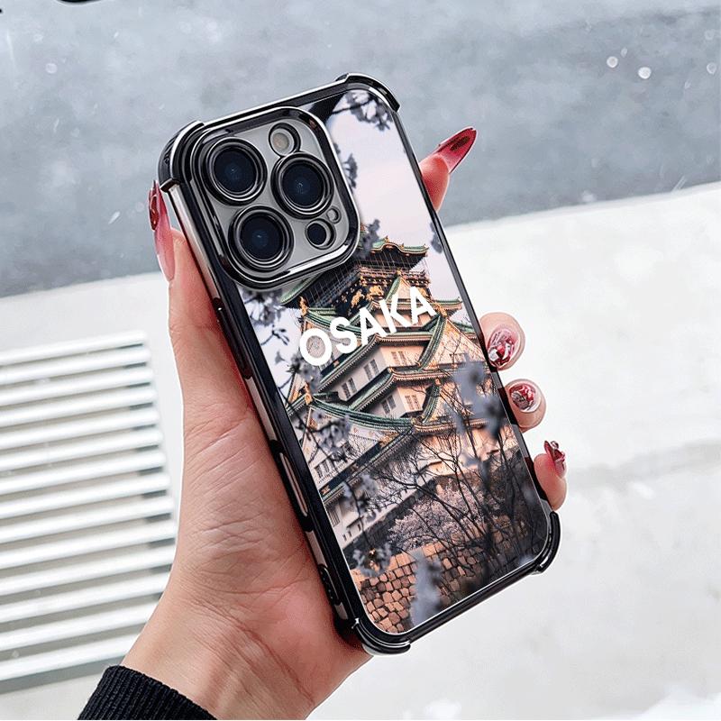 Osaka Tokyo Japan Scenery Soft Phone Case For Xiaomi Poco X7 X8 Pro Max X6 X5 X3 F8 Ultra F7 M8 M7 M5S Redmi 15C 15A 15 14C 13C