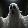 2 1 Meter Ghost Hanging Decoration Halloween Party Prop Indoor Outdoor Hanging Ghost Decoration for Haunted House and Event Setup