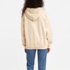 Levis Solid Color Drawstring Hoodie Women Hoodies Khaki 32953-0014