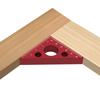 45/90 Degree Metric Scale Precision Angle Ruler Aluminum Alloy Thickened Height Ruler Multifunction Woodworking Tool