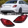 Compatible Rear Taillights for 17-21 Mercedes-Benz C W205 Models (2059067103, 2059067203)
