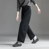 Demana Women's Winter Warm Wide-Leg Fleece Pants