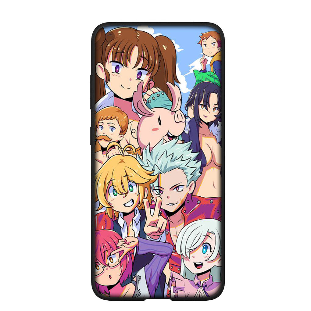 Phone Case for iPhone 17 16 15 Plus X Huawei P30 P20 Lite Redmi Note 14 12 11 13 Pro Max OPPO A60 A80 A40 A18 A38 A54 Seven Deadly Sins Meliodas Cover