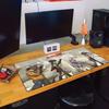 Virtual band Demon Days G-Gorillaz q Mouse Pad Large Desk Mat Keyboard Ergonomic Office Rubber PC Non-slip Anti-fray Home Custom