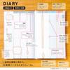 KOKUYO Jibun Techo Diary 2026 Refills, Monthly and Weekly, A5 Slim, Ni-JR-26, November 2025 Start