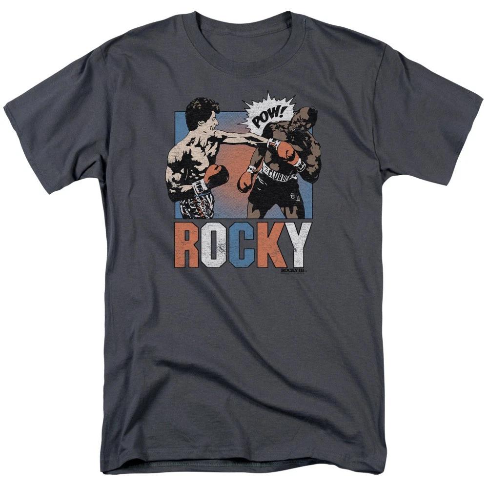 Rocky - Rocky Pow - Unisex Short Sleeve Children s T-shirt - Gray 150