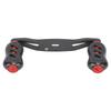 Carbon Fiber Fishing Reel Handle Baitcasting Trolling Rocker Left Right Crank Accessory 85mm Red