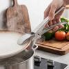 Non Slip Stainless Steel Dish Clips Ergonomic Handle Hot Plate Holder Restaurant