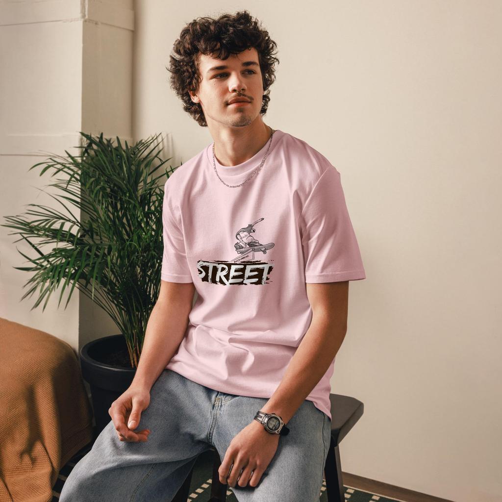 New Unisexs Tshirts Streetwear Graphic TShirt Highquality Cotton Skateboarding Style Tee  Bold Urban Fashion Illustration Top