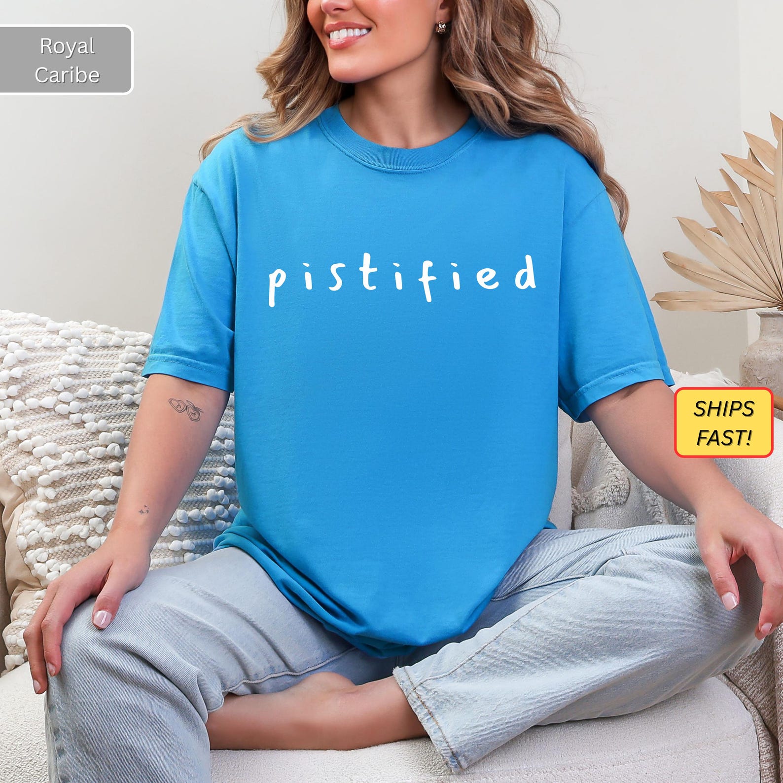Pistified Phrase T-shirt | Funny Sarcastic Quote Tee XL