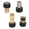Hochdruckreiniger Druckreiniger Adapter Schnellverschluss-Anschlüsse M22 14mm Ausgangsschlauchadapter, für Auto Gartenreinigung