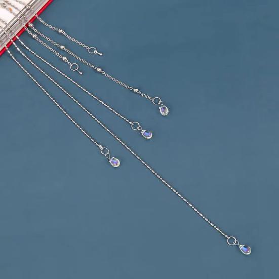 Head Chain Hair Clip Faux Crystal Inlaid Tassel Chain Decor Headgear Women Hair Decoration Photography Accessories