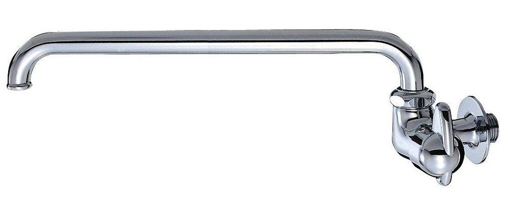 SANEI Replacement Faucet: Mini Cera Horizontal Flexible Faucet, 300mm Pipe Length, JA205-L3-13