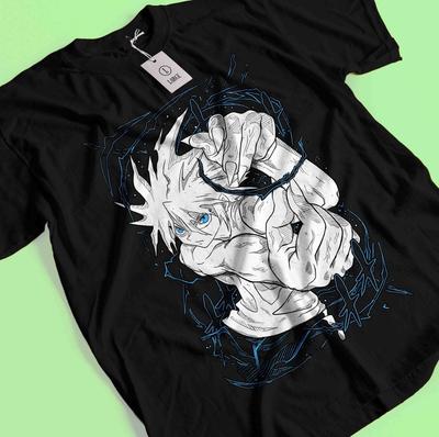 Killua T-Shirt Hisoka Shirt Hunter X Hunter Manga Strip HXH Tee Anime Gon T-Shirt
