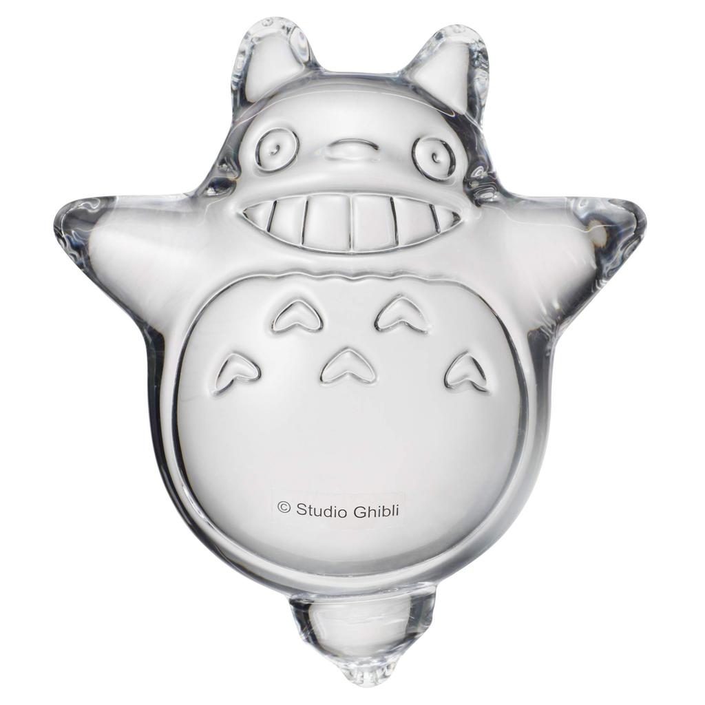 Noritake Paperweight, Width 10cm, My Neighbor Totoro, Totoro Piece, Crystal Glass, 95076/LMG